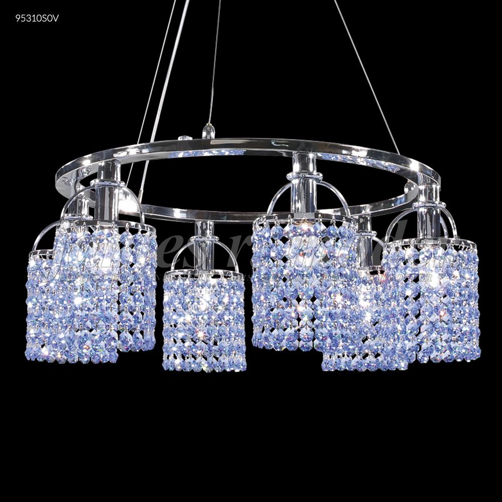 Tekno Mini Chandelier w/6 Round Heads