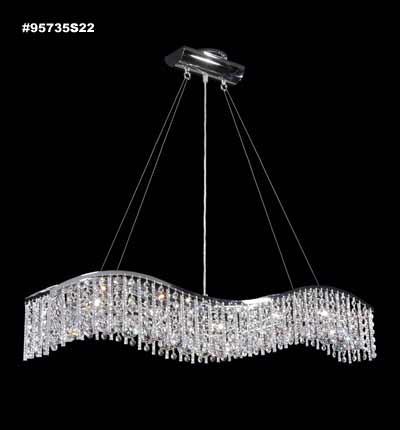 Fashionable Broadway Wave Chandelier