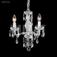 James R Moder 40853S11 - Mini 3 Arm Chandelier