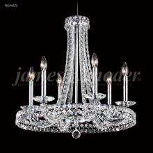 James R Moder 96246S22 - Ashton Collection 6 Arm Chandelier