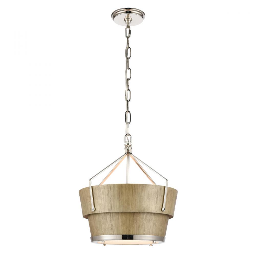 Marin 14'' Wide 1-Light Pendant - Corkwood