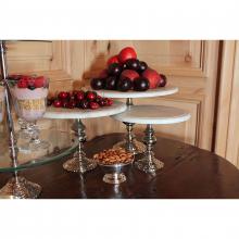 ELK Home MARBLE007-TOP - LARGE NICKEL MARBLE CATERING STAND - TOP