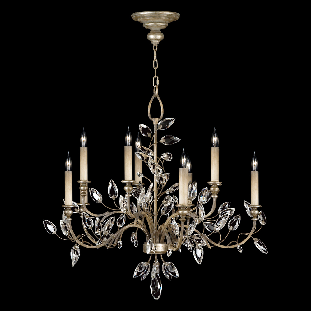 Crystal Laurel 43"W Round Chandelier